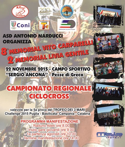 A Pezze di Greco i campionati regionali di ciclocross A Pezze di Greco i campionati regionali di ciclocross - Osservatorio Fasano