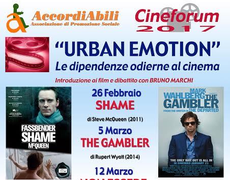 ‘Urban Emotion’: nuovo cineforum a Fasano per l’associazione AccordiAbili 'Urban Emotion': nuovo cineforum a Fasano per l'associazione AccordiAbili - Osservatorio Fasano