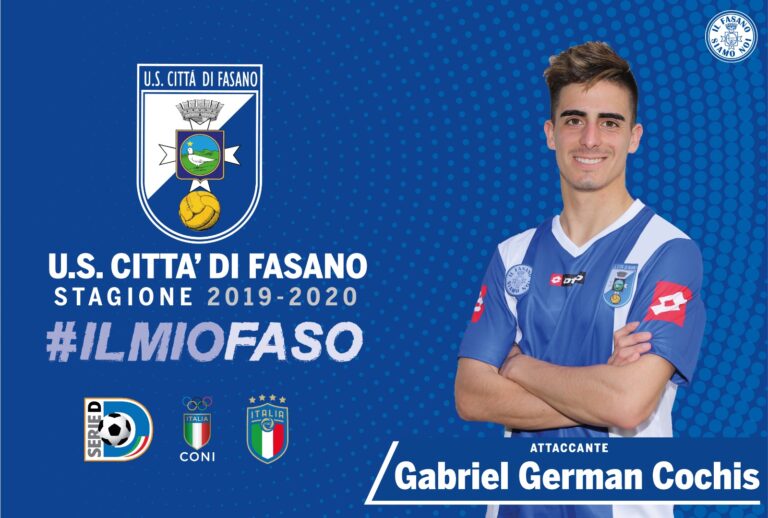 German Cochis firma per il Fasano - Osservatorio Fasano