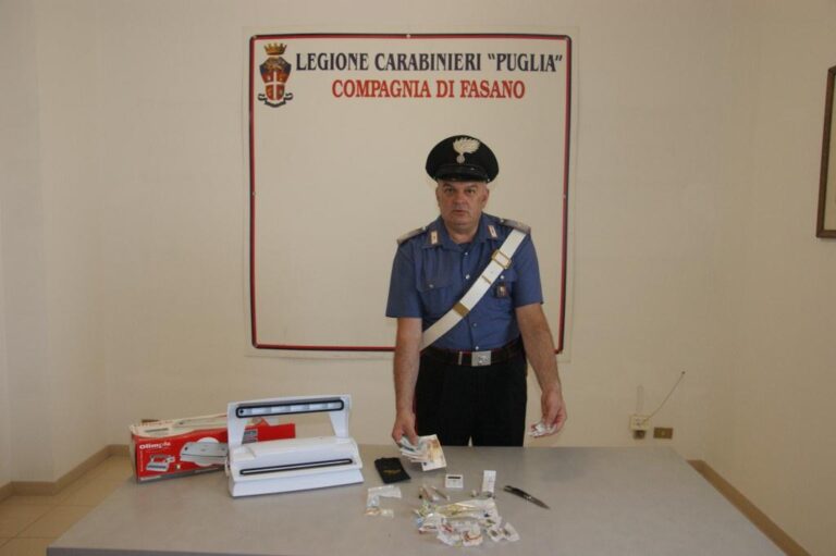 Scappa ferendo un carabiniere: arrestato 25enne fasanese - Osservatorio Fasano