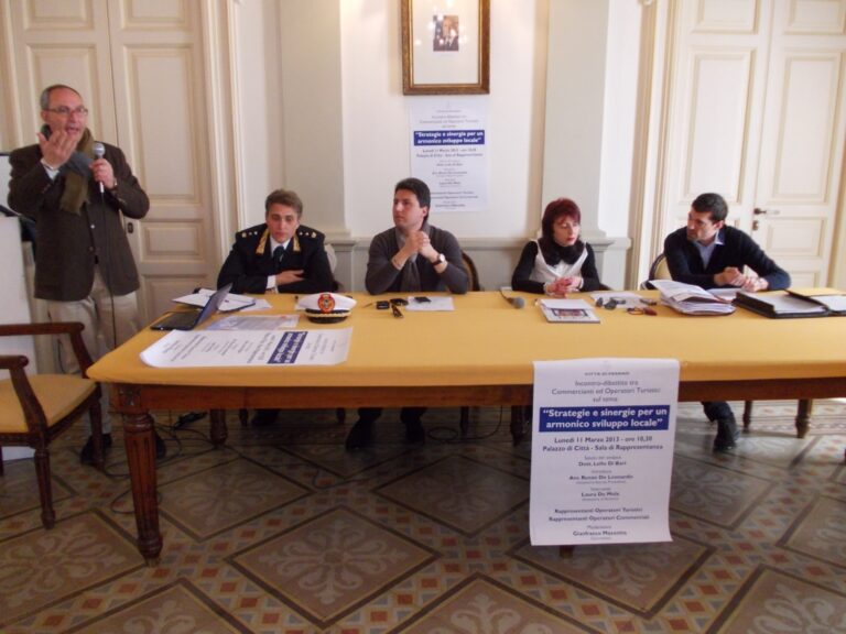Sinergia tra amministrazione, commercianti e operatori turistici: non è un'utopia - Osservatorio Fasano