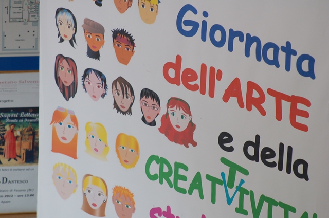 Arte e creatività in primo piano al Salvemini Arte e creatività in primo piano al Salvemini - Osservatorio Fasano