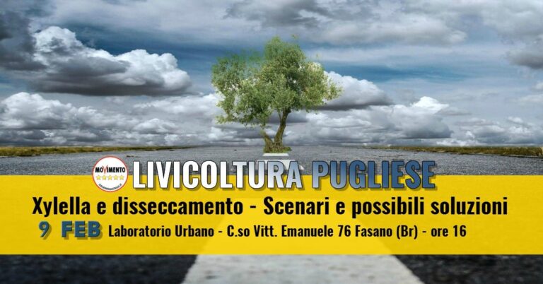 Xylella e Disseccamento, Scenari e Possibili soluzioni Xylella e Disseccamento, Scenari e Possibili soluzioni - Osservatorio Fasano
