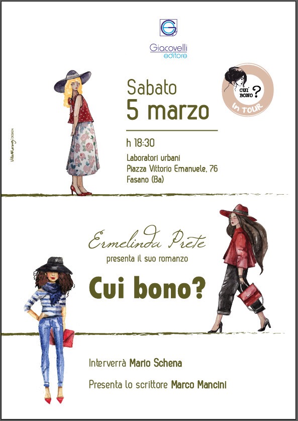 Ermelinda Prete presenta a Fasano il suo ultimo libro Ermelinda Prete presenta a Fasano il suo ultimo libro - Osservatorio Fasano