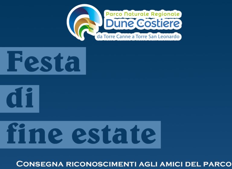 A Montalbano la festa di fine estate del Parco delle Dune Costiere - Osservatorio Fasano
