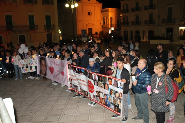 IL 18 ottobre fiaccolata a Fasano per le vittime della strada IL 18 ottobre fiaccolata a Fasano per le vittime della strada - Osservatorio Fasano