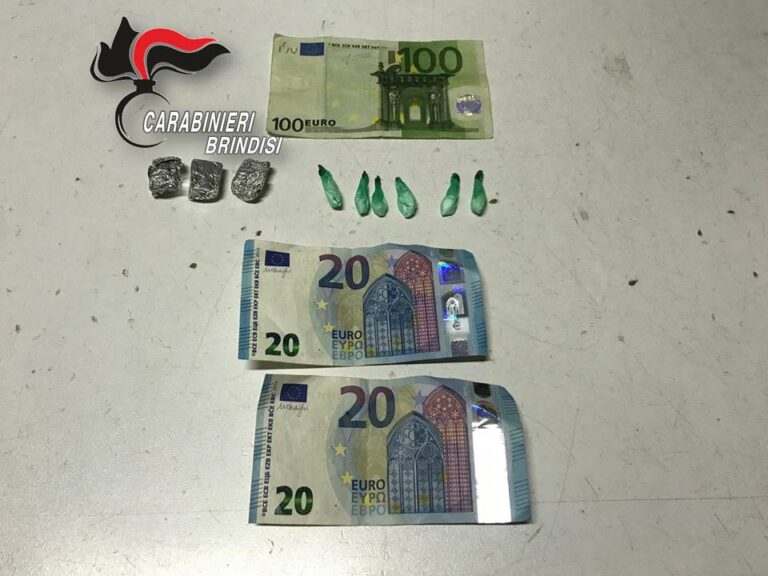 Arrestato 25enne in flagranza di reato per droga - Osservatorio Fasano