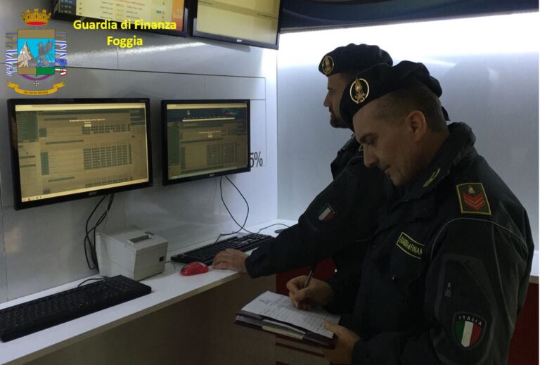 Contrasto al gioco illegale in Puglia: sequestrate slot machines e sigilli a sale scommesse Contrasto al gioco illegale in Puglia: sequestrate slot machines e sigilli a sale scommesse - Osservatorio Fasano
