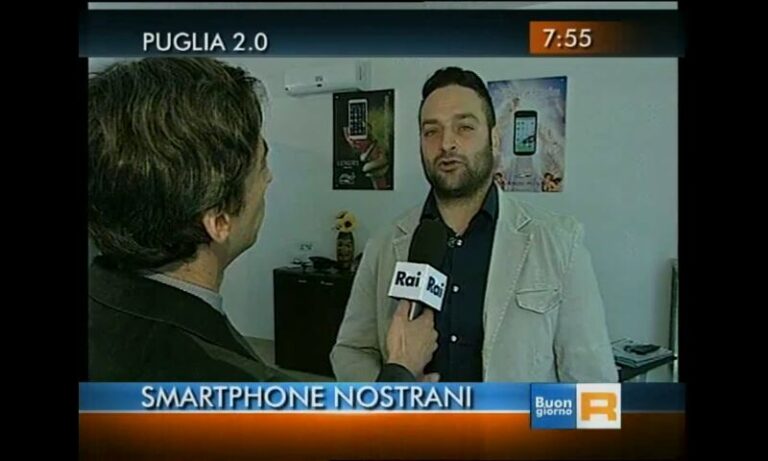 Smartphone prodotti in Puglia: la Piò di Angelo Scialpi al Tg3 - Osservatorio Fasano