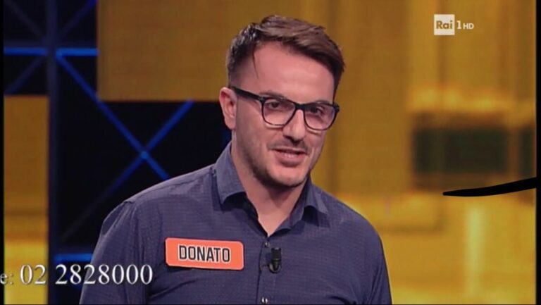 Donato Miccoli: un concorrente di Pezze di Greco per ‘L’Eredità’ su Rai Uno Donato Miccoli: un concorrente di Pezze di Greco per 'L'Eredità' su Rai Uno - Osservatorio Fasano