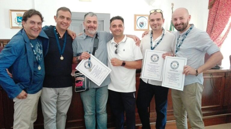 Tre 'pezzaioli' entrano ufficialmente a far parte del libro dei Record - Osservatorio Fasano