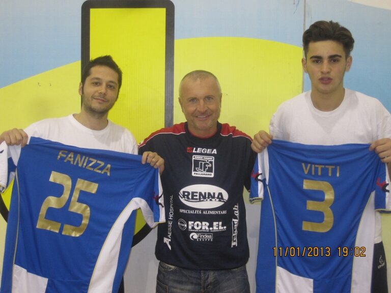 Junior Fasano: tesserati Giovanni Fanizza e Mario Vitti Junior Fasano: tesserati Giovanni Fanizza e Mario Vitti - Osservatorio Fasano