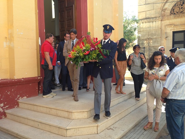 La Polizia ricorda Marino Pomentale La Polizia ricorda Marino Pomentale - Osservatorio Fasano