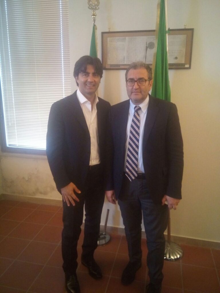 Il candidato sindaco Giacomo Rosato ha incontrato il presidente della Provincia Bruno - Osservatorio Fasano
