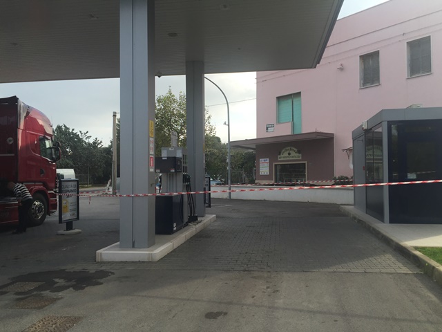 Nuovo tentato furto alla Q8 di via Roma a Fasano Nuovo tentato furto alla Q8 di via Roma a Fasano - Osservatorio Fasano