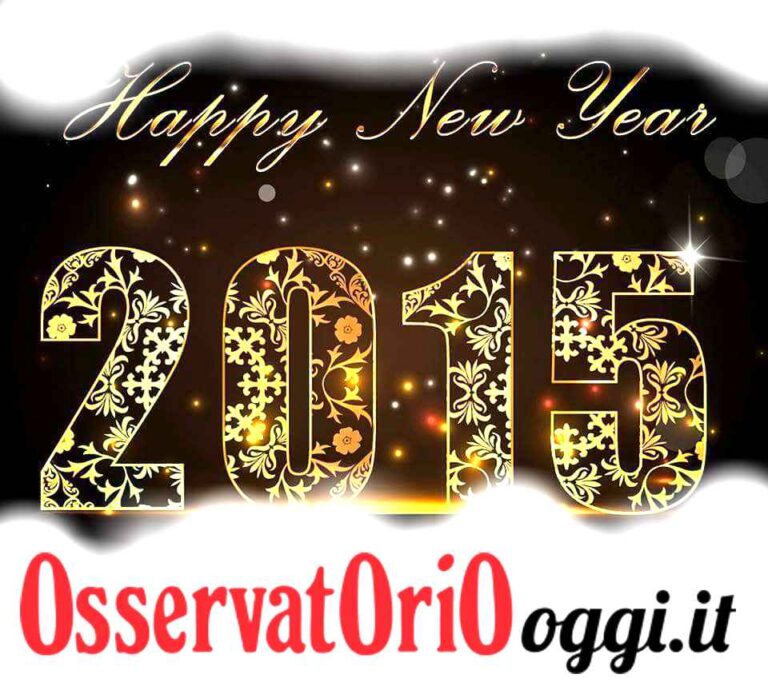 Auguri per un felice e prospero 2015 Auguri per un felice e prospero 2015 - Osservatorio Fasano