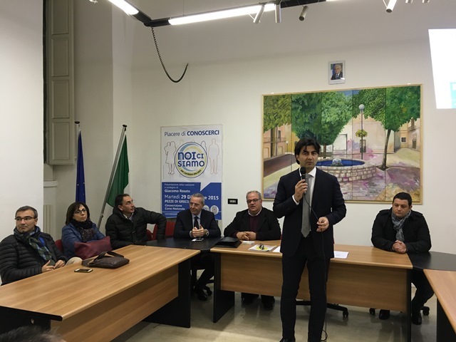 Giacomo Rosato a Pezze di Greco: ‘Aiutateci a costruire il futuro della città’ Giacomo Rosato a Pezze di Greco: 'Aiutateci a costruire il futuro della città' - Osservatorio Fasano
