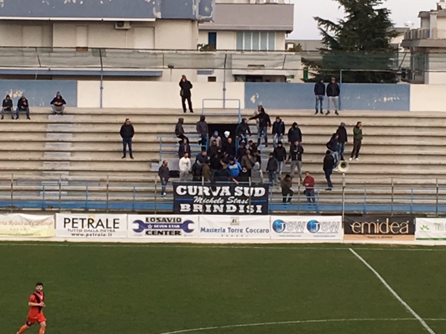 Fasano-Brindisi: trasferta vietata per i tifosi brindisini Fasano-Brindisi: trasferta vietata per i tifosi brindisini - Osservatorio Fasano