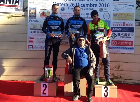 Ciclocross: a Matera trionfano i soliti Palmisano, Pinto e Angelini Ciclocross: a Matera trionfano i soliti Palmisano, Pinto e Angelini - Osservatorio Fasano