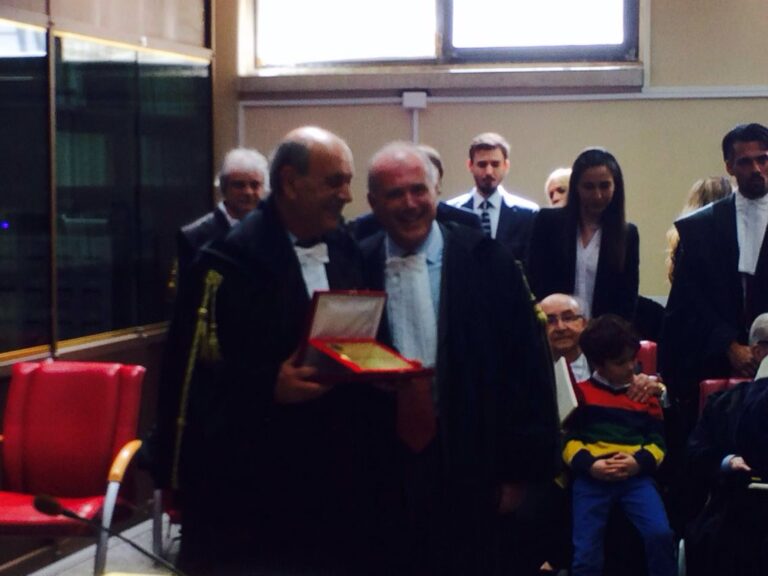 Toghe d'Oro per gli avvocati fasanesi Vito Rosiello e Giuseppe Ruppi - Osservatorio Fasano