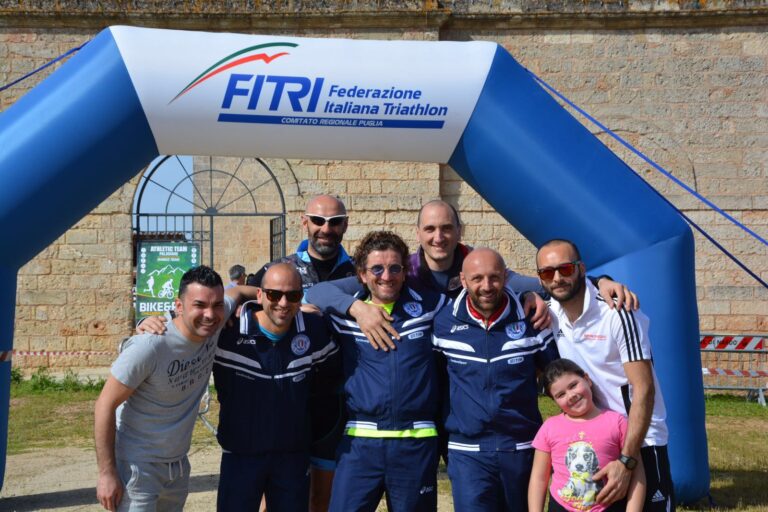 Sei atleti di Fasano al duathlon di Porto Selvaggio Sei atleti di Fasano al duathlon di Porto Selvaggio - Osservatorio Fasano