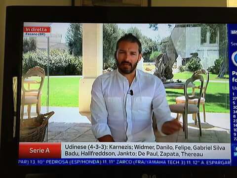 Il nome di Fasano in bella mostra su Sky Sport 24 Il nome di Fasano in bella mostra su Sky Sport 24 - Osservatorio Fasano