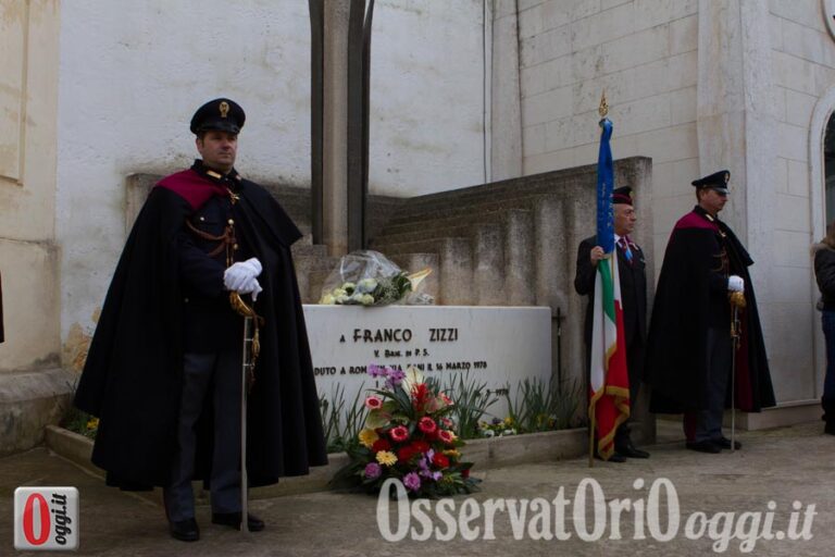 35 anni da via Fani: Fasano non dimentica Franco Zizzi LE FOTO - Osservatorio Fasano