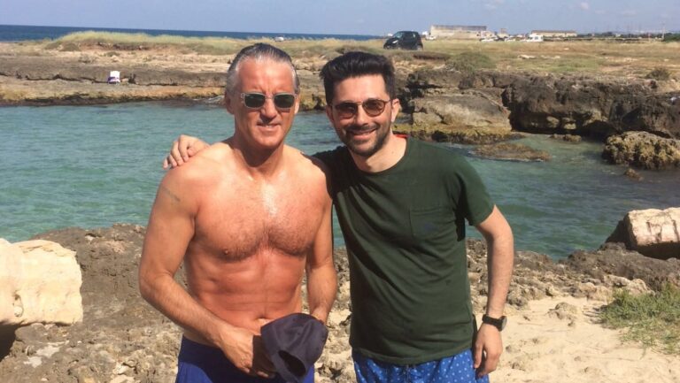 Roberto Mancini incontra a Fasano il presidente dell'Inter Club Lello Cinqui - Osservatorio Fasano