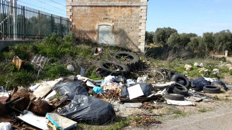 Rifiuti a iosa nelle campagne tra Torre Canne e Pozzo Faceto Rifiuti a iosa nelle campagne tra Torre Canne e Pozzo Faceto - Osservatorio Fasano