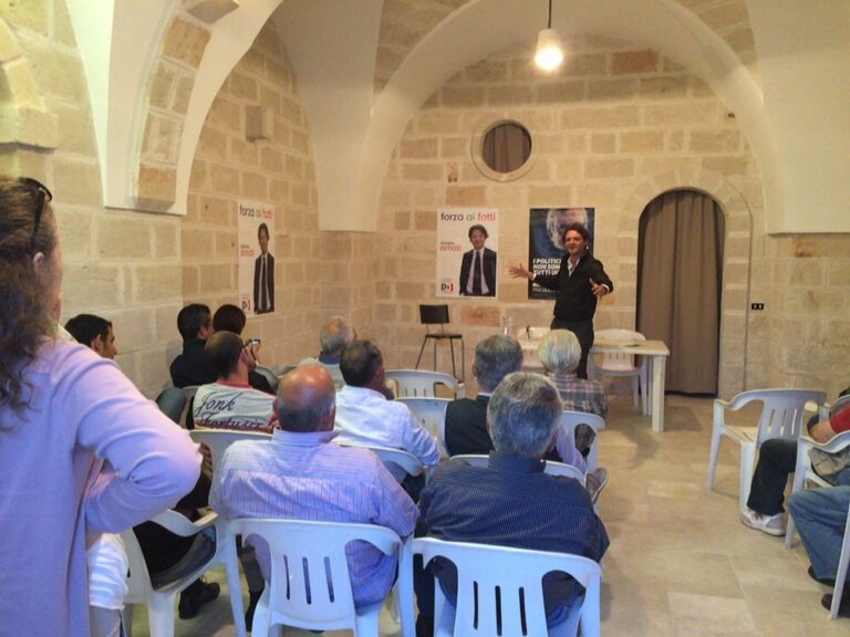 Inaugurato il comitato elettorale di Fabiano Amati a Pozzo Faceto - Osservatorio Fasano