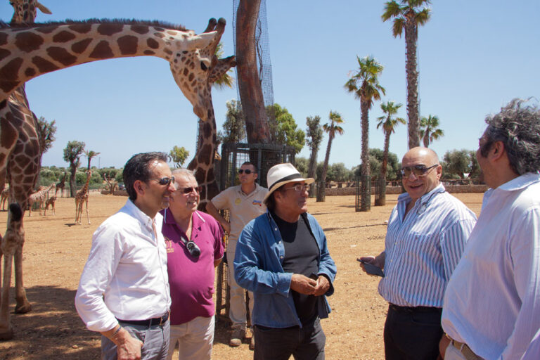 Al Bano e impresari russi in visita allo Zoosafari Al Bano e impresari russi in visita allo Zoosafari - Osservatorio Fasano