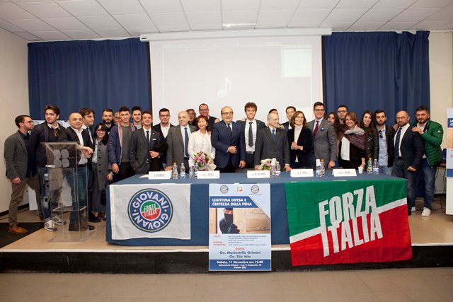 Gli onorevoli Mariastella Gelmini ed Elio Vito a Fasano per parlare di legittima difesa Gli onorevoli Mariastella Gelmini ed Elio Vito a Fasano per parlare di legittima difesa - Osservatorio Fasano
