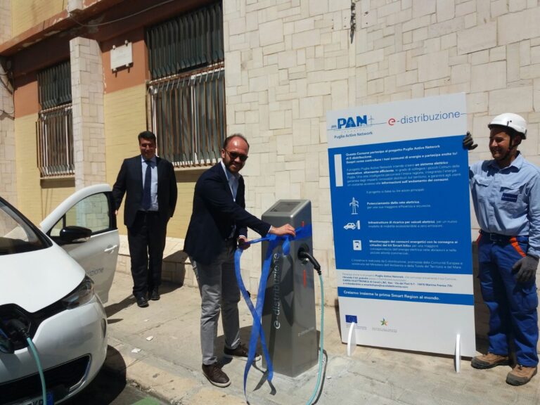 Inaugurate a Fasano quattro colonnine per auto elettriche - Osservatorio Fasano