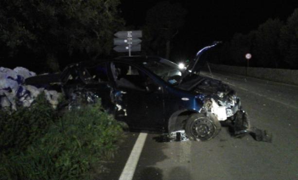 Incidente sulla Ostuni-Carovigno: ferita 30enne fasanese Incidente sulla Ostuni-Carovigno: ferita 30enne fasanese - Osservatorio Fasano