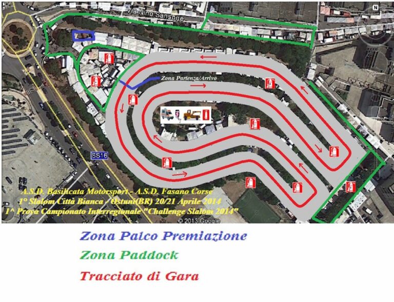 Tutto pronto per il 1° Slalom Città Bianca – Ostuni Tutto pronto per il 1° Slalom Città Bianca - Ostuni - Osservatorio Fasano