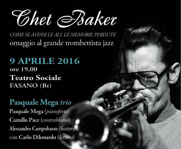 Al Teatro Sociale di Fasano concerto Lions sulle note di Chet Baker Al Teatro Sociale di Fasano concerto Lions sulle note di Chet Baker - Osservatorio Fasano