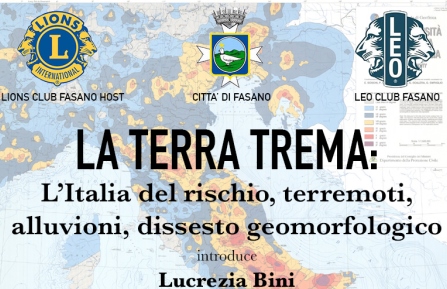 Incontro sul terremoto organizzato dal Lions Club Fasano Host: ospite il giornalista Antonio Polito Incontro sul terremoto organizzato dal Lions Club Fasano Host: ospite il giornalista Antonio Polito - Osservatorio Fasano