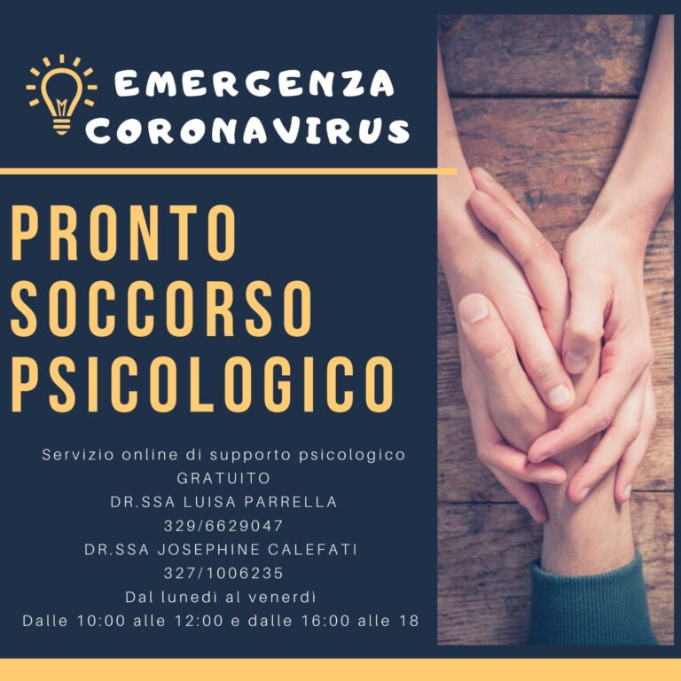 Si avvia a Fasano un pronto soccorso psicologico VIDEO - Osservatorio Fasano