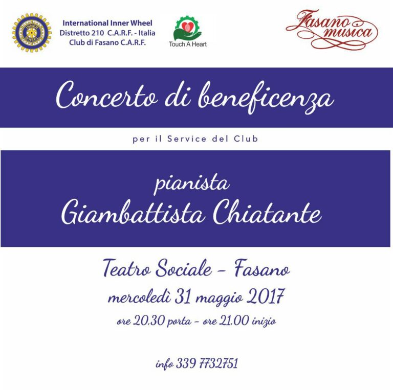 Un concerto benefico per i bambini della zona terremotata di Pieve Torina - Osservatorio Fasano