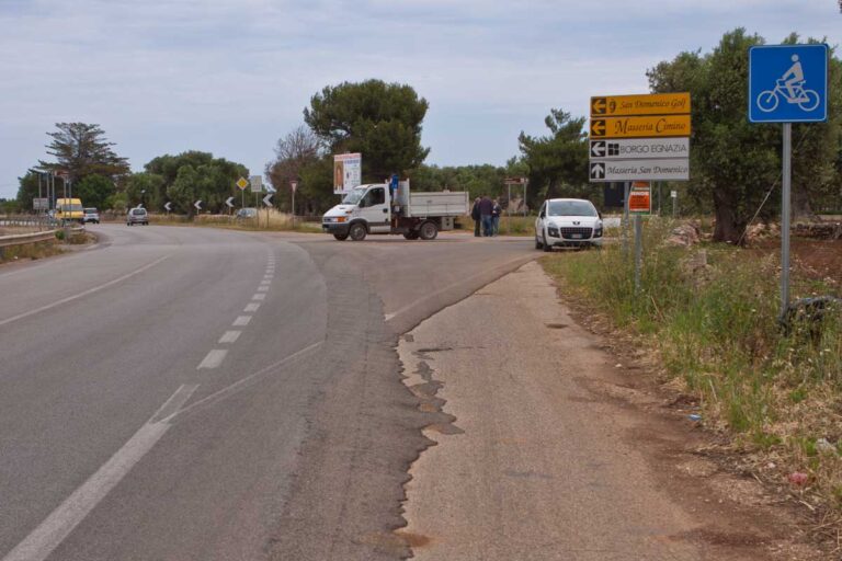 Strade sicure: in arrivo una particolare rotatoria sulla Fasano-Savelletri Strade sicure: in arrivo una particolare rotatoria sulla Fasano-Savelletri - Osservatorio Fasano