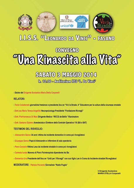Al Liceo di Fasano continua il progetto di educazione stradale Al Liceo di Fasano continua il progetto di educazione stradale - Osservatorio Fasano