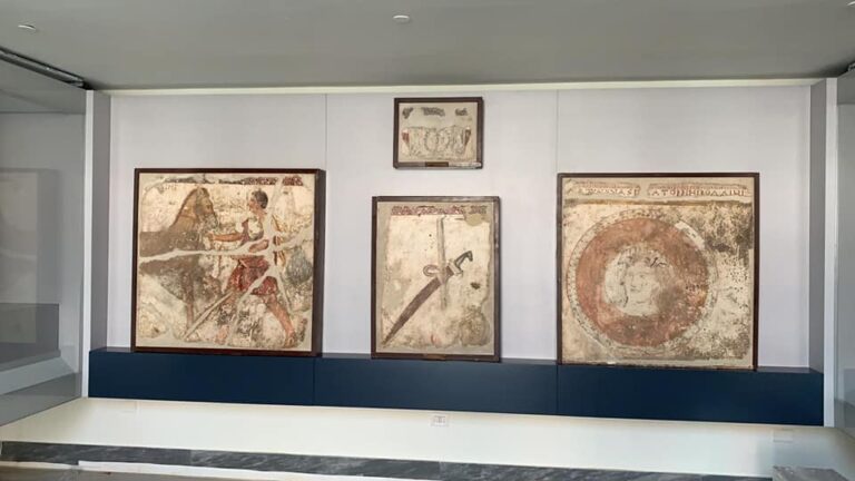 Gli affreschi di Egnazia nuovamente visitabili al MANN di Napoli - Osservatorio Fasano