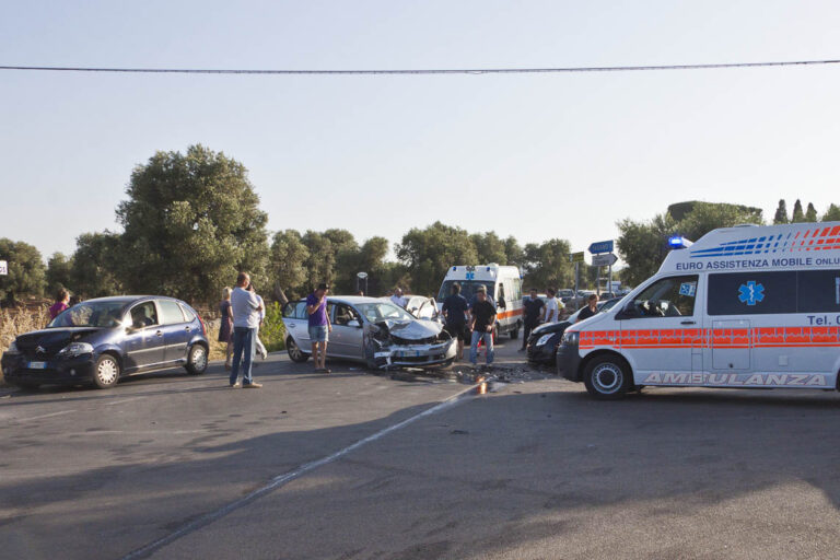 Grave incidente stradale all'incrocio di Coccaro - Osservatorio Fasano