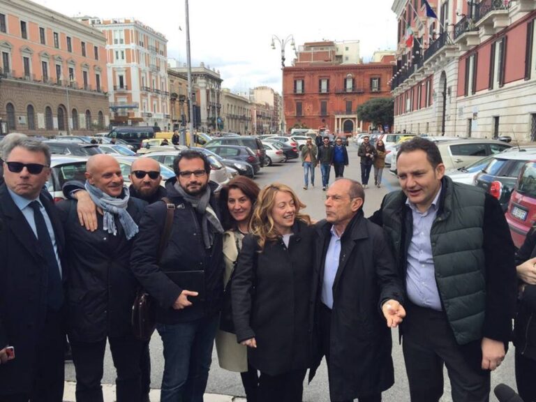 Giorgia Meloni a Bari: 'Chi ha ruoli in Fratelli d'Italia deve candidarsi' - Osservatorio Fasano