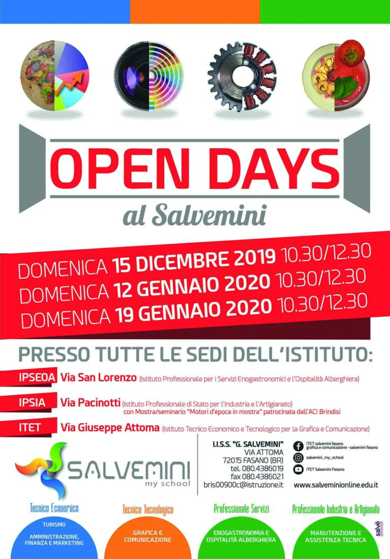 Open Day I.I.S.S. 'Salvemini' - Osservatorio Fasano