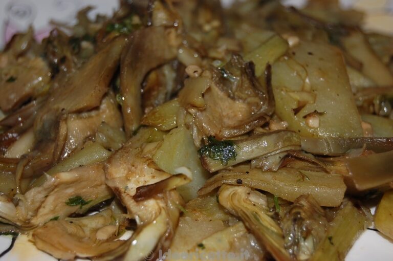 Stufato di patate e carciofi - Osservatorio Fasano