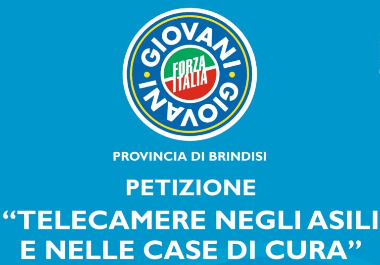 Telecamere negli asili:raccolta firme di Forza Italia Giovani a Selva di Fasano Telecamere negli asili:raccolta firme di Forza Italia Giovani a Selva di Fasano - Osservatorio Fasano