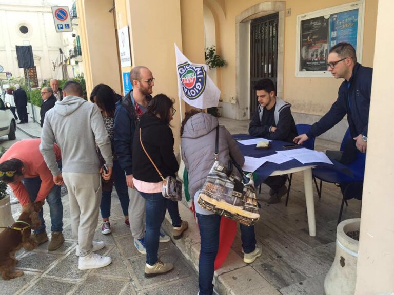 Petizione per telecamere negli asili: i giovani forzisti di Fasano raccolgono oltre 400 firme Petizione per telecamere negli asili: i giovani forzisti di Fasano raccolgono oltre 400 firme - Osservatorio Fasano
