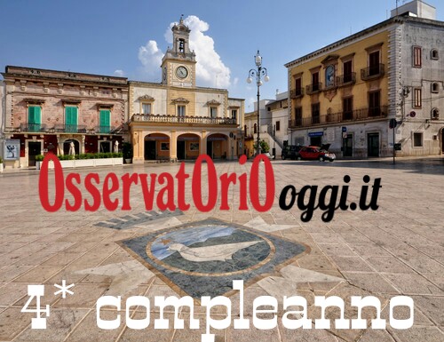 Buon compleanno Osservatorio Oggi: 4 anni di informazione quotidiana locale Buon compleanno Osservatorio Oggi: 4 anni di informazione quotidiana locale - Osservatorio Fasano
