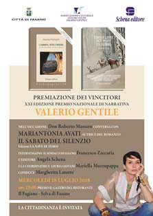 Cerimonia di premiazione per giovani scrittori del concorso nazionale ‘Valerio Gentile’ Cerimonia di premiazione per giovani scrittori del concorso nazionale 'Valerio Gentile' - Osservatorio Fasano